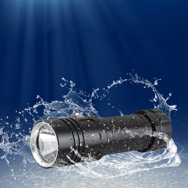 Illuminate Your Adventures with the 1200LM Amphibious Flashlight