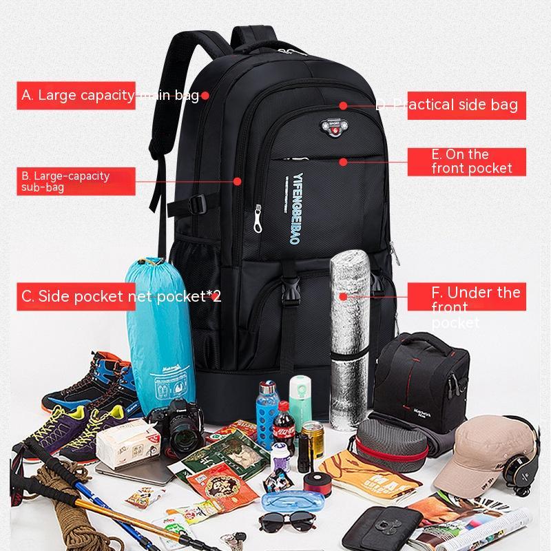 Outdoor Large Capacity Luggage Backpack