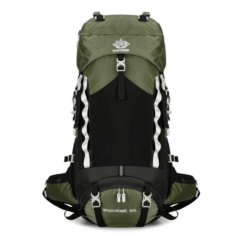 Multifunctional 60L Outdoor Waterproof Backpack
