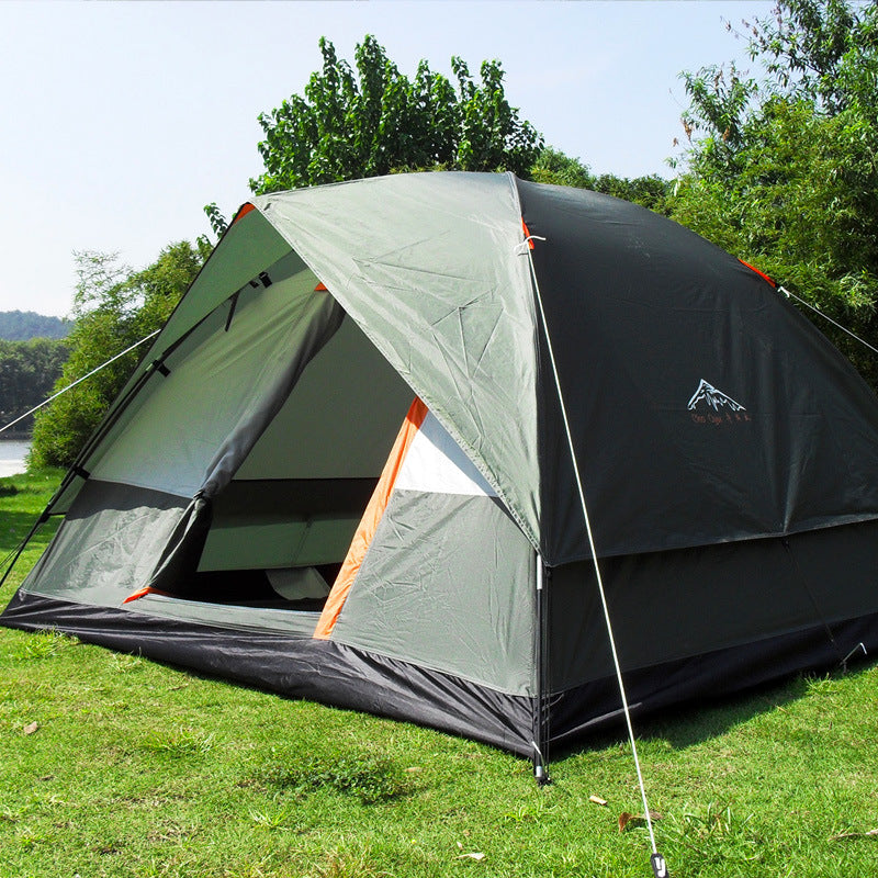 Tent 4 People To Build A Double Deck Tent