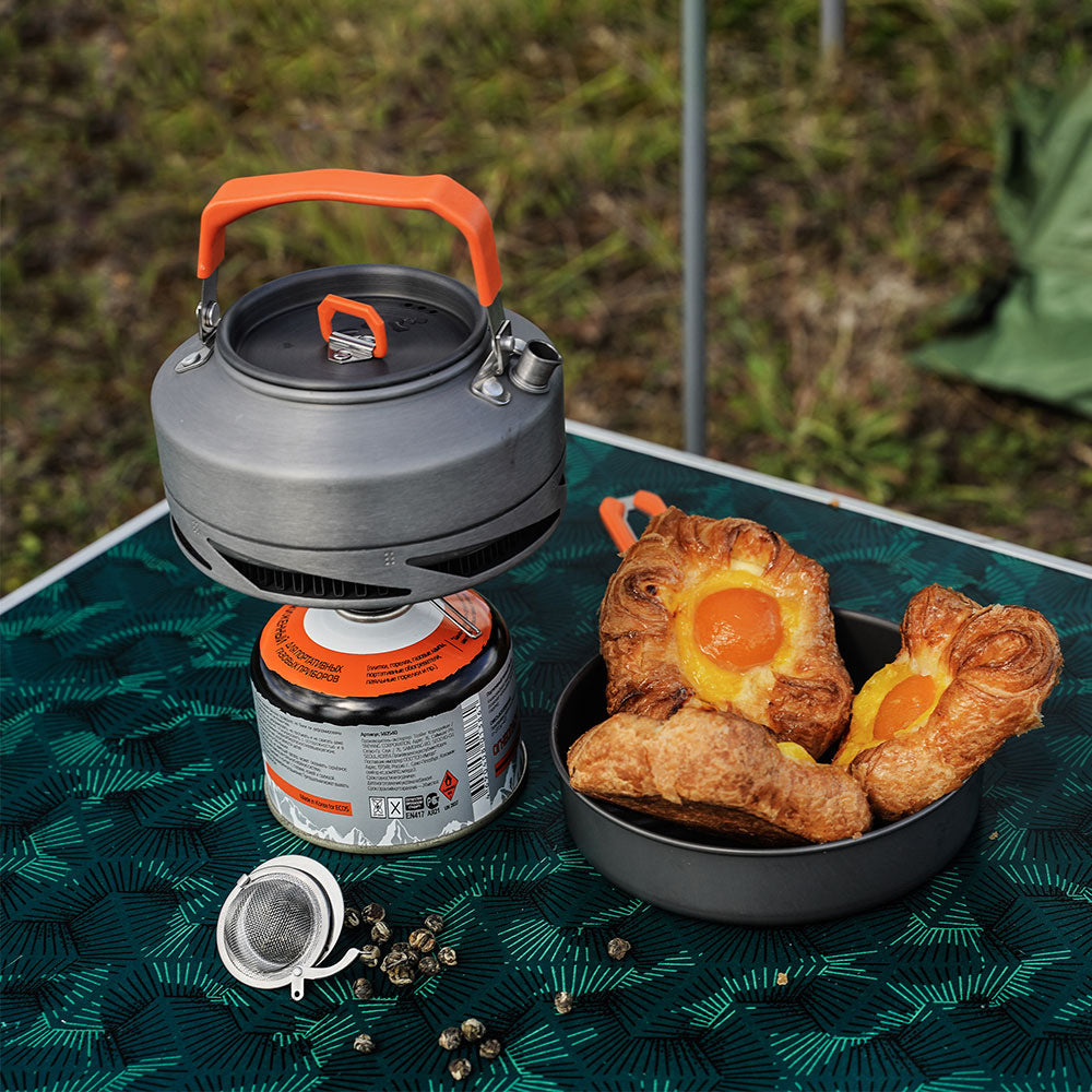 Portable Camping Cookware, Picnic Heat Set
