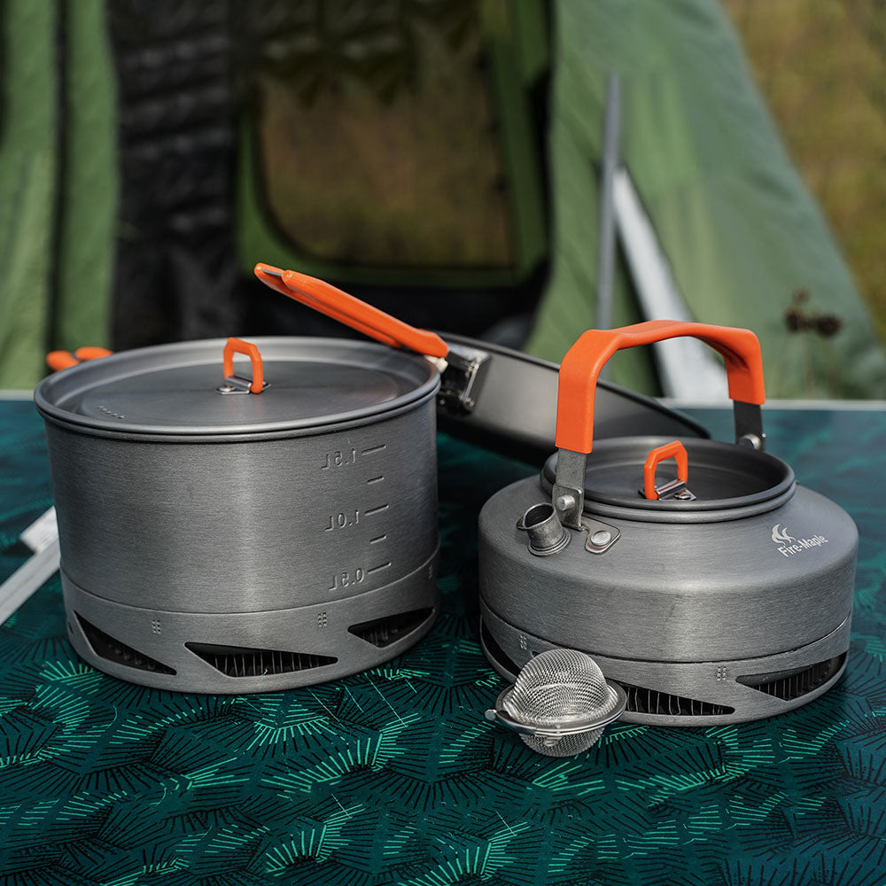 Portable Camping Cookware, Picnic Heat Set