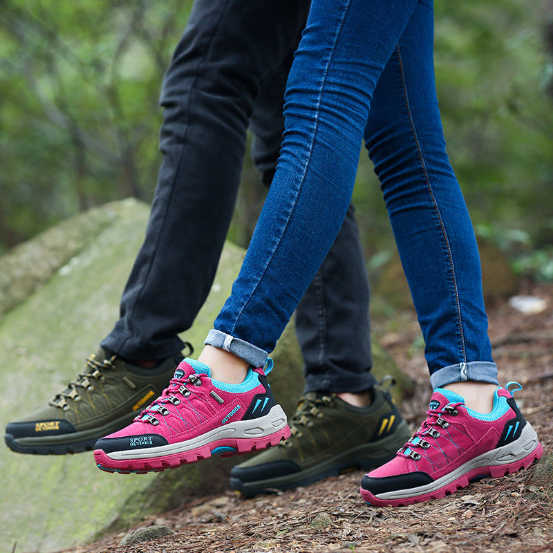 Hiking Shoes Low Cut Anti-fur Plus Size