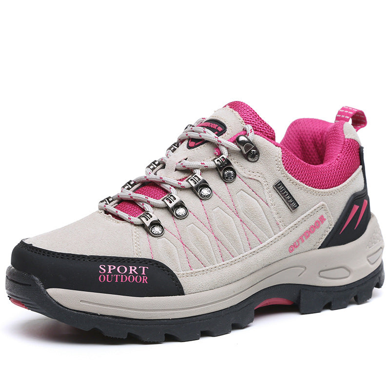 Hiking Shoes Low Cut Anti-fur Plus Size