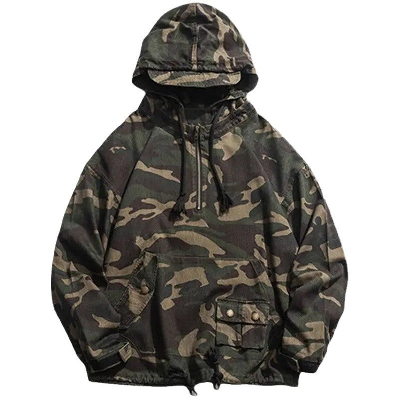 Mens Camouflage Tactical Work Jacket