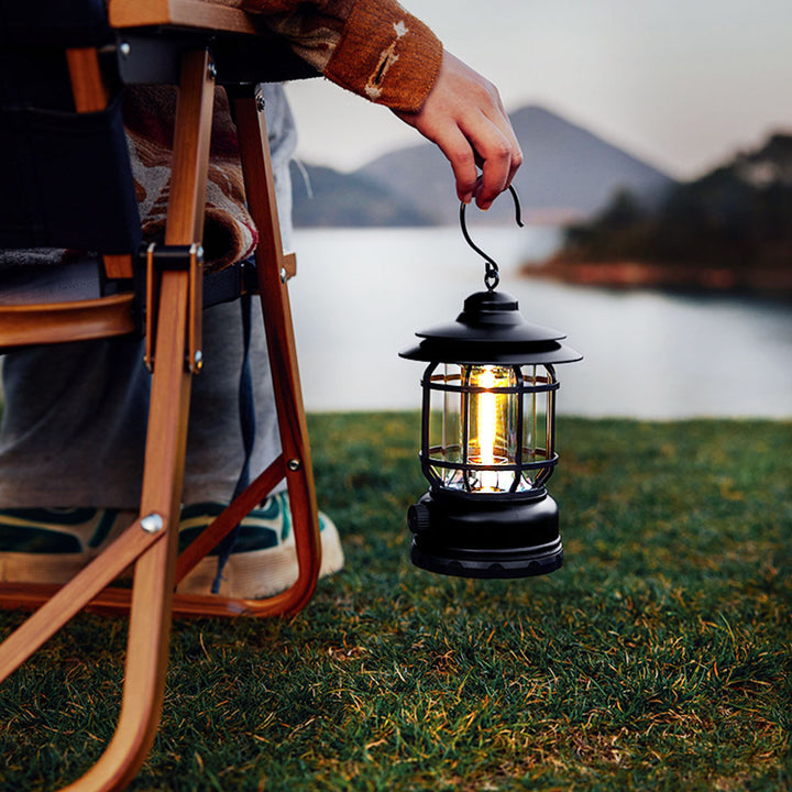 Vintage Outdoor Lantern, Revolving Lantern