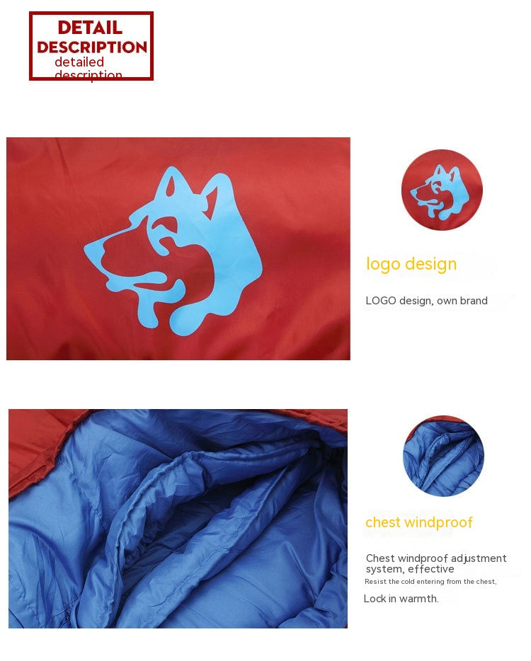 Autumn And Winter Camping Cotton Sleeping Bags