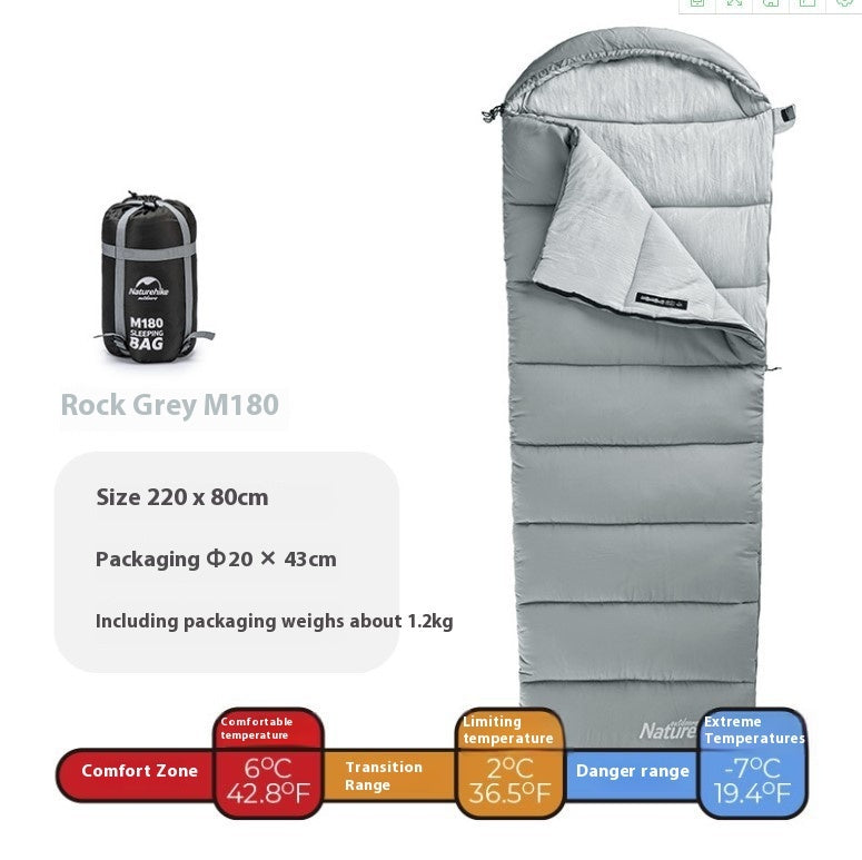 Double-person Camping Portable Sleeping Bag