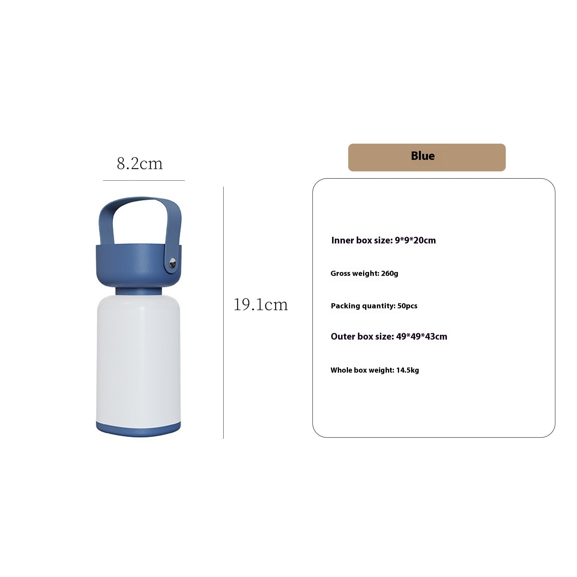 Portable Lamp USB Charging Waterproof