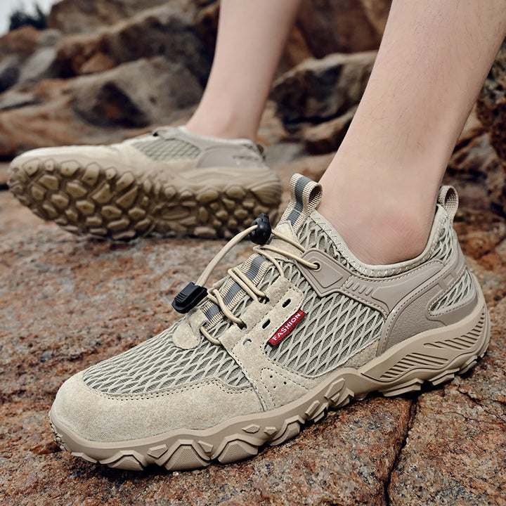 Non-slip Soft-soled Mesh Surface Hiking Shoes