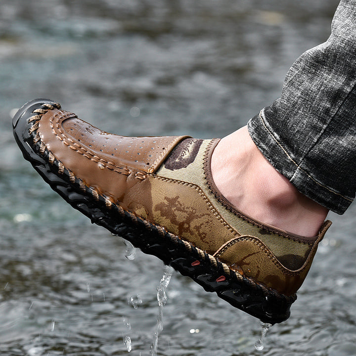 Breathable hiking shoes