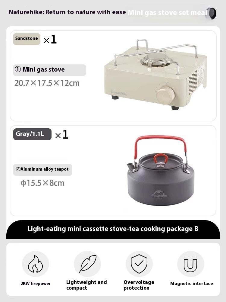 Outdoor Camping Cookware Stove Portable