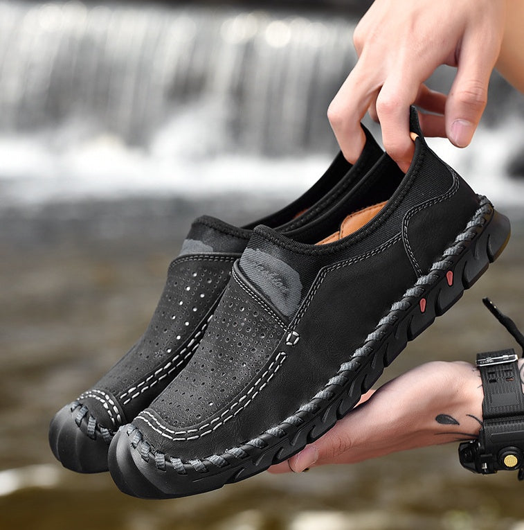 Breathable hiking shoes