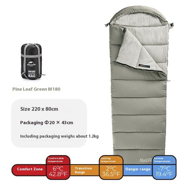 Double-person Camping Portable Sleeping Bag