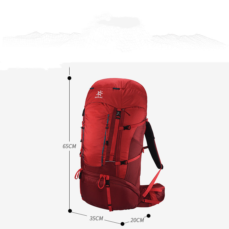 Large-capacity Heavy-load Mountaineering Backpack