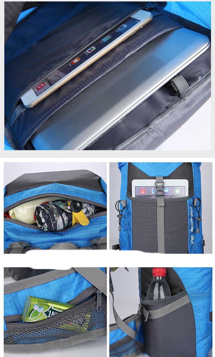 Outdoor Mountaineering Bag USB Charging