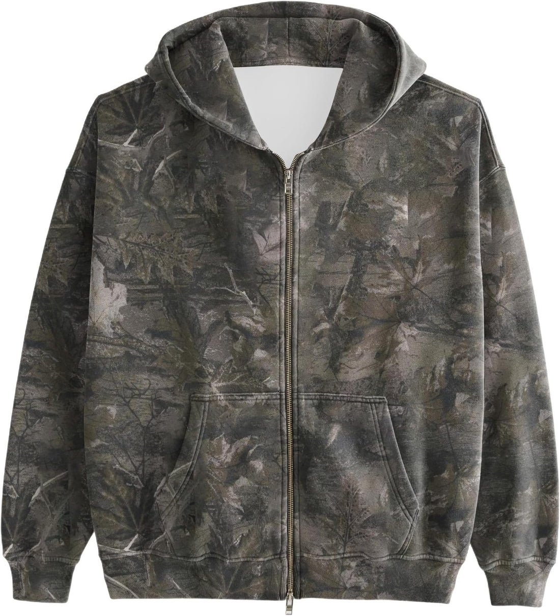 Women Camouflage Hooded Jacket