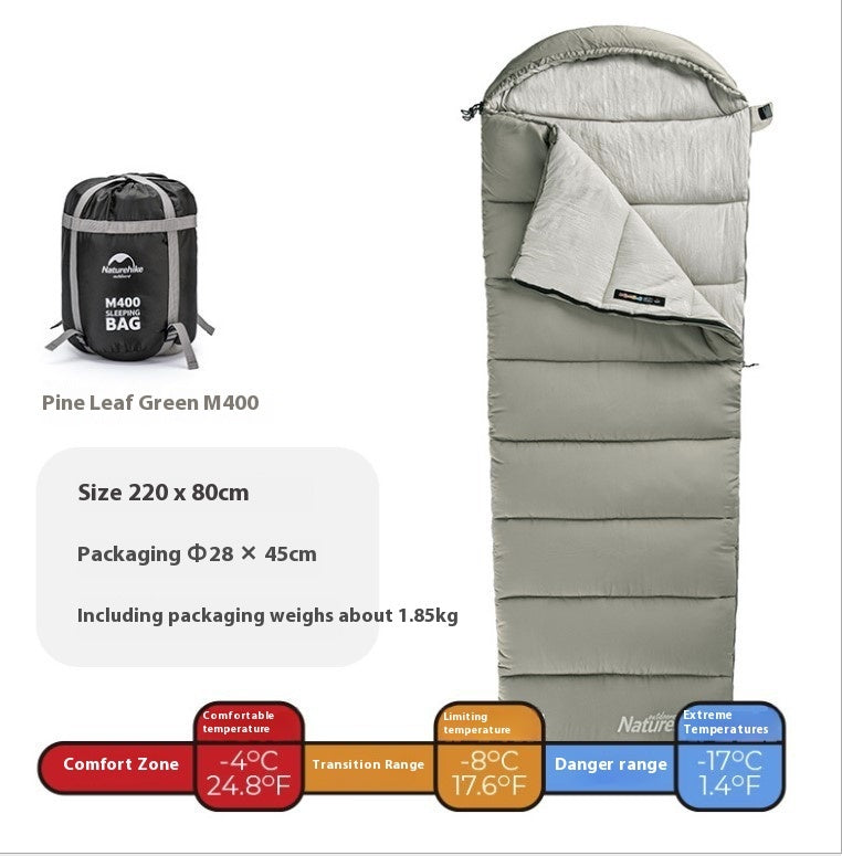 Double-person Camping Portable Sleeping Bag