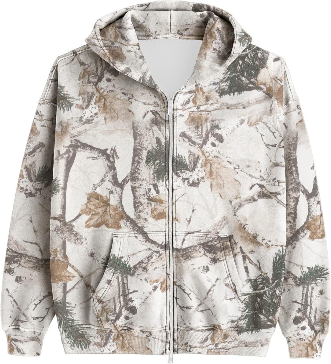 Women Camouflage Hooded Jacket