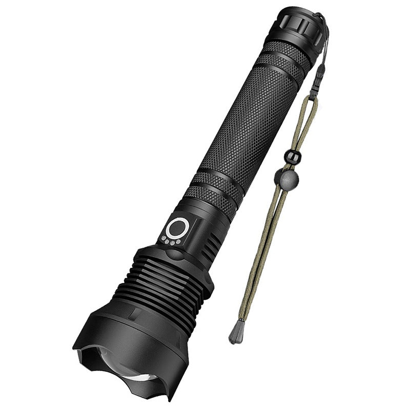 Aluminum Alloy Telescopic Zoom Flashlight