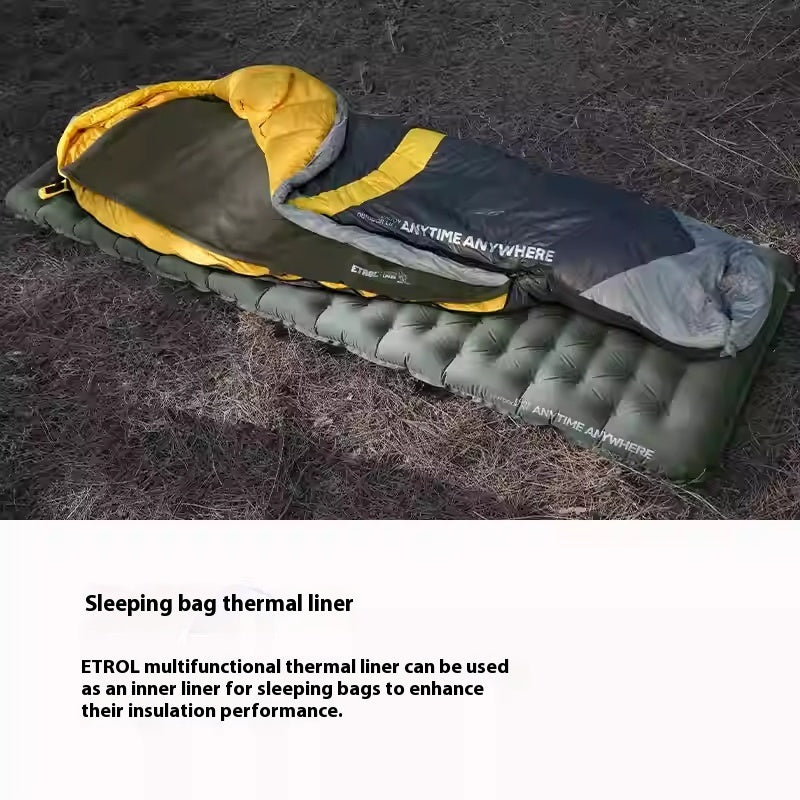 Outdoor Camping Sleeping Bag Single Wearable