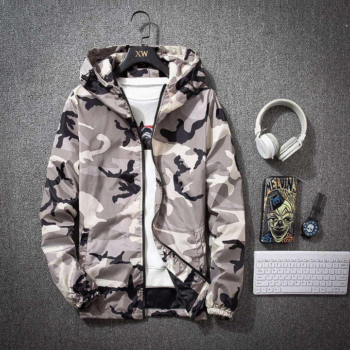 Camouflage Jacket Men's Spring And Autumn