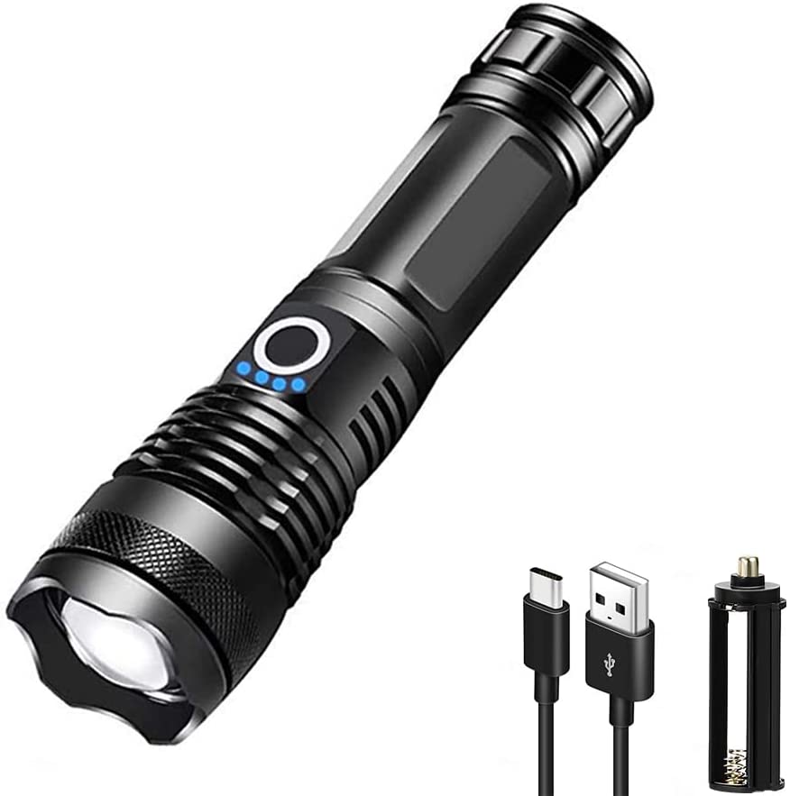 Strong Light LED Telescopic Flashlight