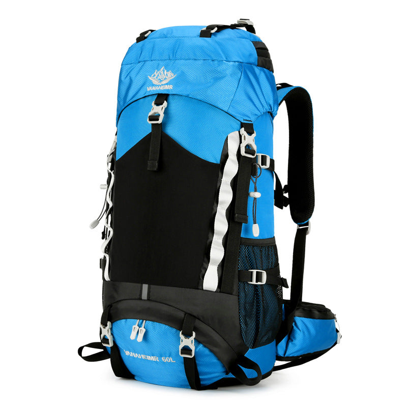 Multifunctional 60L Outdoor Waterproof Backpack