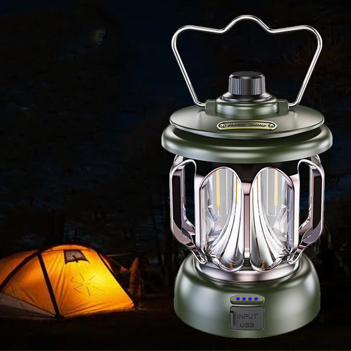 LED Retro Horse Lantern Portable