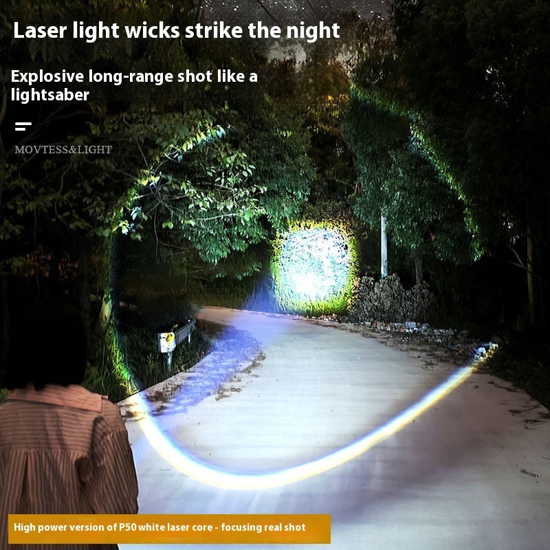 Outdoor Patrol Spotlight Long Shot Power Torch