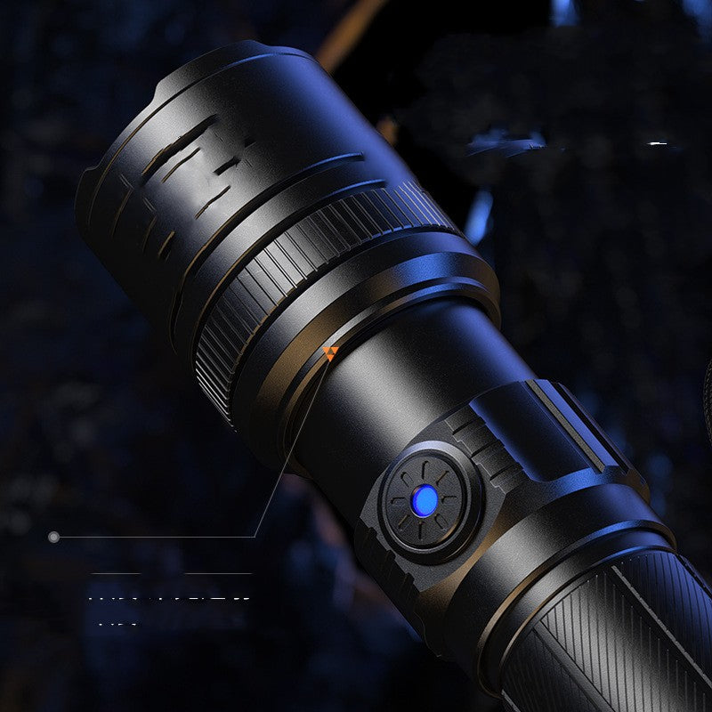 Telescopic Focusing Aluminum Alloy Flashlight