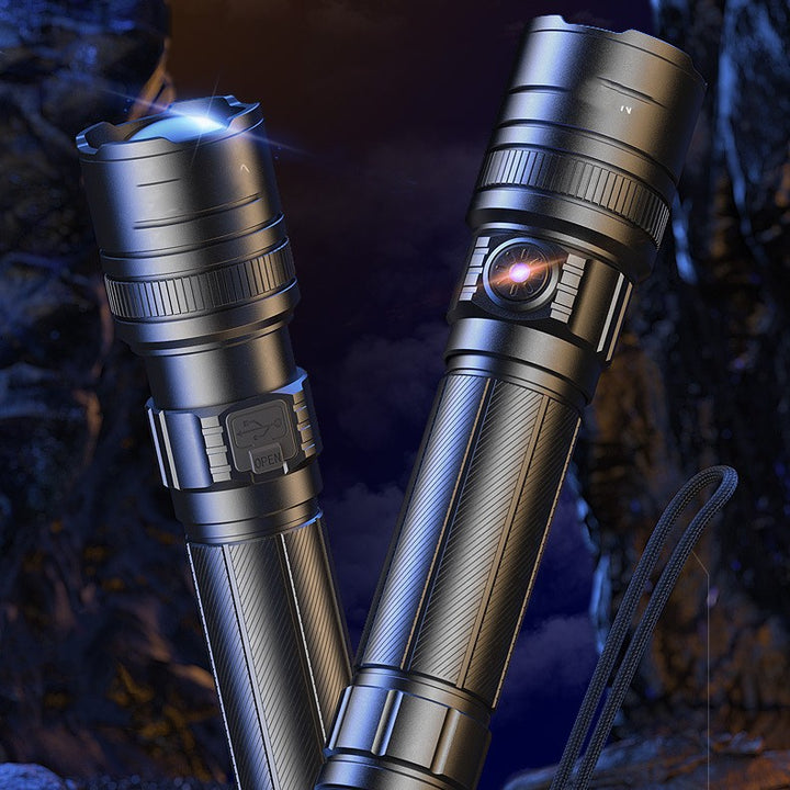 Telescopic Focusing Aluminum Alloy Flashlight