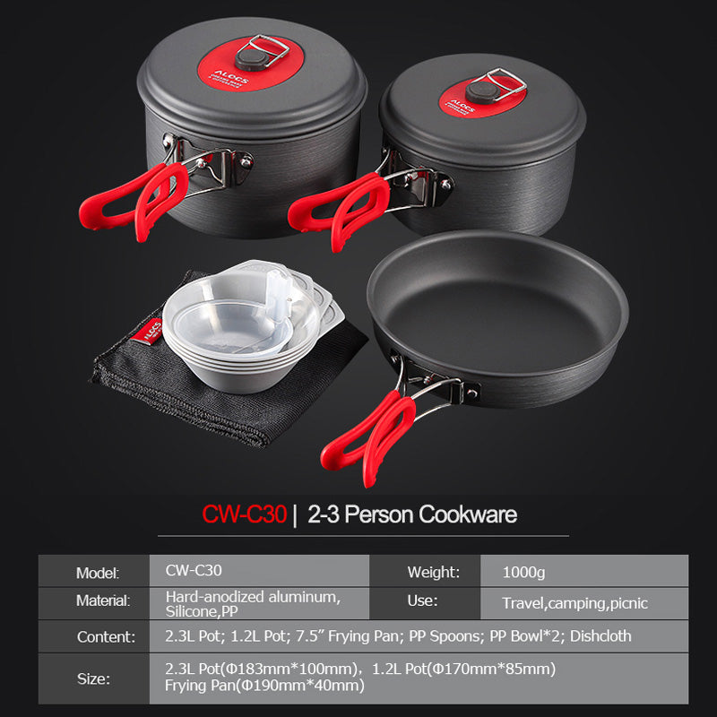 Outdoor Cookware Set Pot Equipment