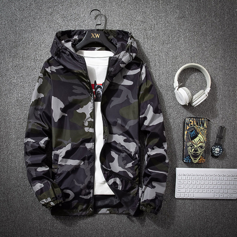 Camouflage Jacket Men's Spring And Autumn