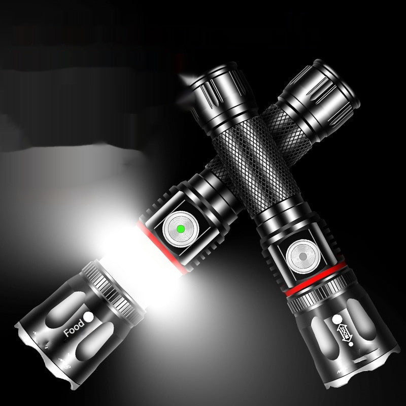 Multifunctional T6 Strong Light Flashlight